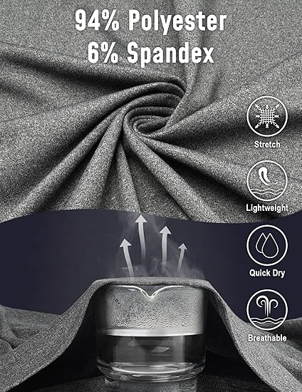 3 PACK QUARTER ZIP PULLOVER MEN LONG SLEEVE SWEATSHIRTS - 2XL - BLACK/BROWN/GRAY - Like New