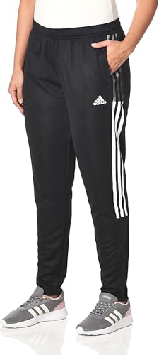 ADIDAS WOMEN'S TIRO 21 TRACK PANTS GM7310 - BLACK - SIZE M Like New