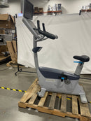 PRECOR UBK 835 UPRIGHT BIKE W/P30 CONSOLE - GRAY - Like New
