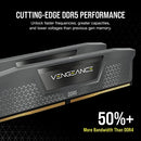CORSAIR Vengeance DDR5 RAM 32GB (2x16GB) Up to 6000MHz CL36-44-44-96 3.0 - Grey - Like New