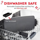 Dash Deluxe Everyday Electric Griddle Removable Nonstick Plate Aqua B08S6HRMFV - Brand New