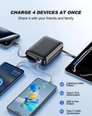 GENERIC PORTABLE CHARGER POWER BANK 50000MAH, 22.5W FAST CHARGER - BLACK - Like New