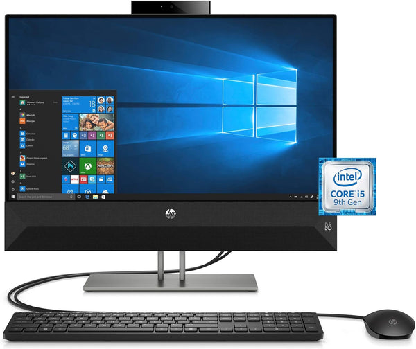 HP PAVILION AIO 24-XA0032 23.8" FHD TOUCH I5-9400T 12GB 512GB SSD - Black - Like New