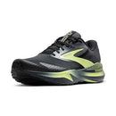 BROOKS MEN’S ADRENALINE GTS 24 BLACK/ EBONY/ NEW YELLOW SIZE 12 - Like New