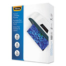 FELLOWES 52041 LAMINATING POUCHES 7MIL 11 1/2 X 9 100/PACK CRC52041 - CLEAR - Brand New