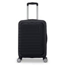 AMERICAN TOURISTER OPEN FRONT HARDSIDE SPINNER SUITCASE 15" CARRY ON - BLACK - Like New