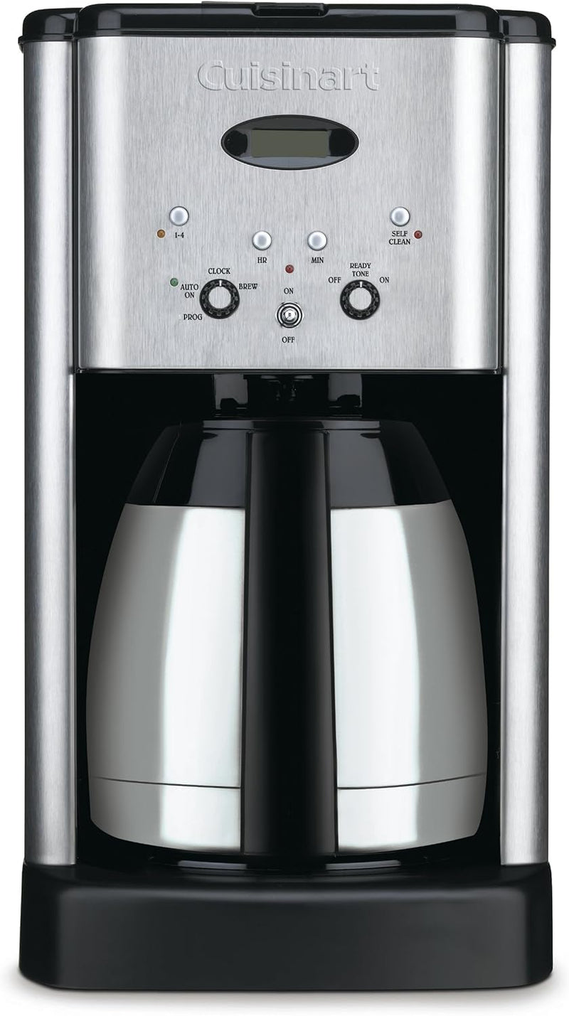 Cuisinart DCC-1400 Brew Central 10-Cup Thermal Coffee Maker - Silver Like New