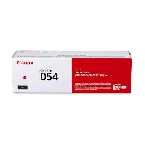 CANON GENUINE 054 MAGENTA TONER CARTRIDGE COMPATIBLE WITH LBP622CDW, MAGENTA - Brand New