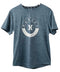 HURLEY TEE MEN'S SS PERFORMANCE T-SHIRT - SIZE: MEN XL - CRYSTAL BLUE/GRAY - Brand New