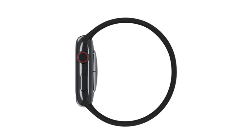 APPLE BLACK SOLO LOOP 44MM UNISEX SIZE 11 - BLACK - Like New