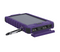 ADURO POWERUP SOLAR 10,000MAH DUAL USB BACKUP BATTERY - PURPLE Like New