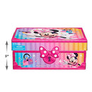 JUST PLAY DISNEY JUNIOR MINNIE MOUSE BOWDAZZLING DRESS-UP SIZE 4-6X - MULTI - Like New