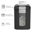 Bonsaii 3S30, 18 sheet, Cross-Cut, 7.9-gallon Capacity Shredder - Black - Like New