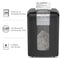 Bonsaii 3S30, 18 sheet, Cross-Cut, 7.9-gallon Capacity Shredder - Black - Like New