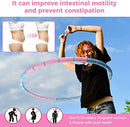 NNC Weighted Hula Hoop 6 Sections Detachable Design Exercise Hula Hoop - Pink - Brand New