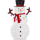 Best Choice Products 5ft Lighted Pop-Up Snowman Holiday Decoration B0BHH8LX6V - Brand New