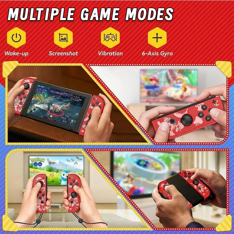 J-C PAD -C PAD REPLACEMENT FOR SWITCH CONTROLLER L/R - RED - Like New