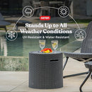 Keter Cool Side Table Cooler 3 in 1 Outdoor Patio Table - Graphite - Brand New