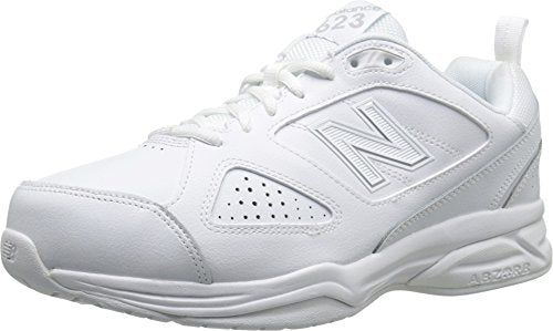 NEW BALANCE MEN 623V3 TRAINING SHOE SIZE M 7 (UK / AU 6.5, EU 40) - WHITE/WHITE - Like New