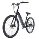 GOTRAX ADULT TRANSIT 27.5" STEP THROUGH ELECTRIC HYBRID BIKE - BLACK - Brand New