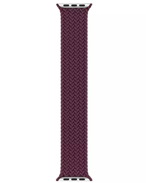 APPLE WATCH BRAIDED SOLO LOOP STRAP 41MM - SIZE 2 - DARK CHERRY - Brand New