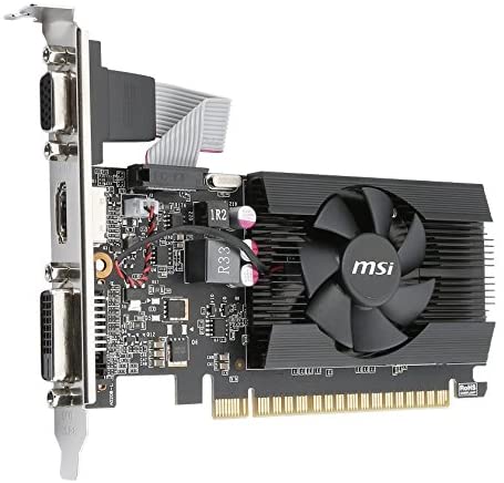 MSI Gaming GeForce GT 710 2GB GDRR3 64-bit Graphics Card GT 710 2GD3 LP - Like New