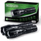 ECOGEAR FX LED FLASHLIGHTS SMALL CAMPING FLASHLIGHTS HIGH LUMENS 2 PACK - BLACK - Like New