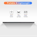 FOOWIN Portable Monitor 15.6" FHD 1080P HDR IPS Travel Monitor VP525 - BLACK - Like New