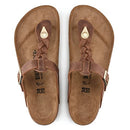 BIRKENSTOCK UNISEX GIZEH ESSENTIALS EVA SANDAL MEN 4 WOMEN 6 COGNAC - Like New