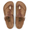 BIRKENSTOCK UNISEX GIZEH ESSENTIALS EVA SANDAL MEN 4 WOMEN 6 COGNAC - Like New