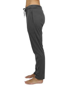 G/MLPJ-700CH GALAXY BY HARVIC WOMEN'S LOOSE FIT CLASSIC LOUNGE PANTS CHARCOAL L - Like New