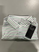 CALLAWAY MEN'S SURPRISE POLO - SIZE: MEN XL - WHITE/GREEN/NAVY - Like New