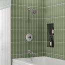 EVERSTEIN Digital Display Shower Faucet Set, Shower Tub Faucet - NICKEL - Like New