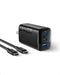 Anker 67W USB C Charger 3 Port PIQ 3.0 Compact Fast Charger A2673 - BLACK - Like New