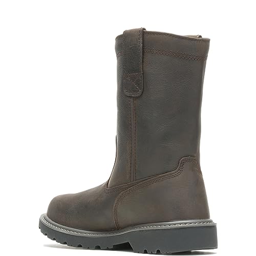 WOLVERINE MEN'S FLOORHAND 10 " WATERPROOF STEEL TOE WELLINGTON SHOE, Size 9 XW - Brand New