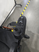 ELECTRIC WHEELCHAIR FOLDABLE ALL TERRAIN MOTORIZED WHEELCHAIRS - BLACK/ORANGE - Like New