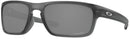 OAKLEY MEN'S OO9408 SLIVER STEALTH SQUARE SUNGLASSES - GRAY SMOKE/BLACK IRIDIUM - Like New