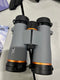 THREE TRIPPING 10X42 BICNOCULARS WITH PHONE ADAPTER - GRAY - Like New
