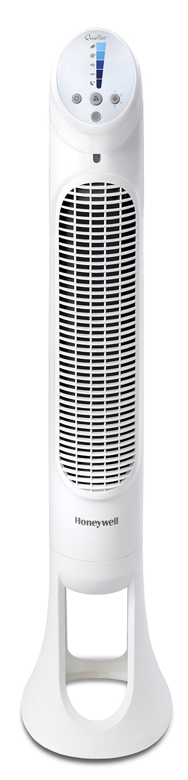 HONEYWELL QUIETSET WHOLE OSCILLATING TOWER FAN 5 SPEED SETTINGS OSCILLATING 80° - Like New