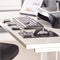 FELLOWES MICROBAN GEL MOUSE PAD WRIST SUPPORT 9182301 - BLACK - Like New