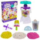KINETIC SAND SMOOTHIE MIXER, 14 OZ MOLDABLE PLAY SAND - PINK - Like New