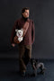 Noah & Paw Dog Sling Carrier for Small Dogs 5-18lb, Adjustable Padded Strap - Brand New