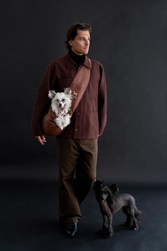 Noah & Paw Dog Sling Carrier for Small Dogs 5-18lb, Adjustable Padded Strap - Brand New