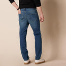 AMAZON ESSENTIALS SLIM-FIT STRETCH JEANS - SIZE: MEN 32W X 29L - MEDIUM BLUE - Brand New