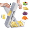 DAYIH UPGRADE SAFE MANDOLINE SLICER FOR KITCHEN - MULTIFUNCTIONAL VEGETABLE - Like New