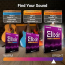 ELIXIR 80/20 BRONZE COATING LIGHT GUITAR STRINGS 11052 - 1 PACK (.012-.053) - Like New