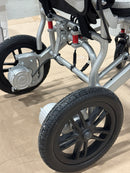 COOLHUT 33LBS FOLDING ELECTRIC WHEELCHAIR, MOTORIZED WHEELCHAIR - SILVER - Like New