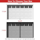 G-TING Garage Door Screen, 16.3x7.15FT, Magnetic Closure, Heavy Duty B09NPQ3LSS - Like New