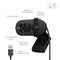 LOGITECH Brio 100 1080P Full HD Webcam 960001580 - GRAPHITE - Like New