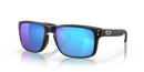 OAKLEY HOLBROOK MATTE BLACK FRAME PRIZM SAPPHIRE POLARIZED LENSES, 57-18-137 - Like New